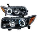 Overtime Halo LED Projector Headlights for 08 to 10 Scion XB, Black - 10 x 20 x 25 in. OV18290